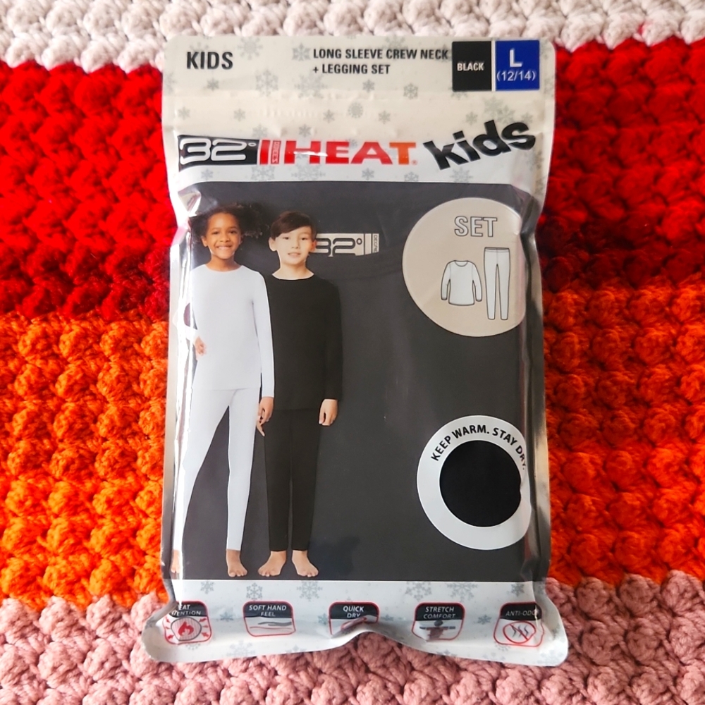 32 degrees Long sleeve crew neck + Legging set